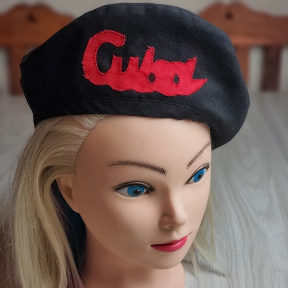 Custom Cuba Beret hat with Star inside Che Guevara style never worn - Picture 2 of 5